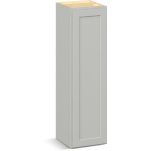 RELIABILT Parkstone II Wall Cabinet, Light Gray, 12" W, 1 Door, Fully Assembled - 641319 | Lowe's Pro Supply